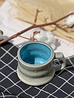 Чашка 200 мл., «Мокре каміння blue»