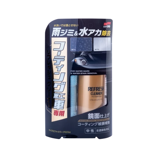 Очищувач незмивних забруднень, для покритих автомобілів SOFT99 Refresh Cleaner For Cars Coated
