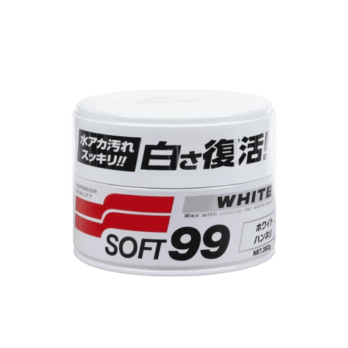 Очищаючий віск для білих автомобілів SOFT99 Super White Wax