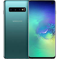 Смартфон Samsung Galaxy S10 (SM-G973U) 8\128Gb Prism Green, AMOLED 1sim Snapdragon 855, NFC Гарантия 12 мес.