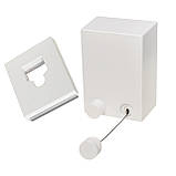 Мотузка для білизни висувна 4.2 м з нержавіючої сталі, компактна сушарка для білизни, фото 2