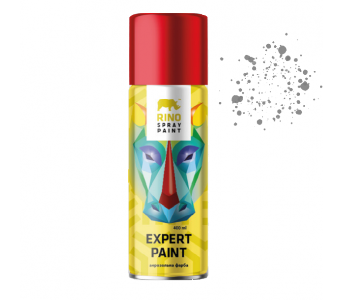 Фарба Rino Expert сіра глянцева RAL 7046, фото 1