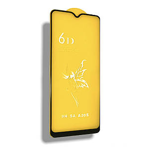 Захисне скло DK Full Glue 6D для Samsung Galaxy A20s (A207) (black)