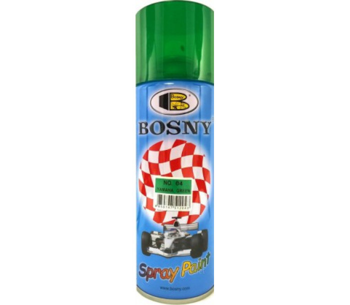 Лак тонировочный Bosny Spray Paint зеленый (04) - фото 1 - id-p1638232999
