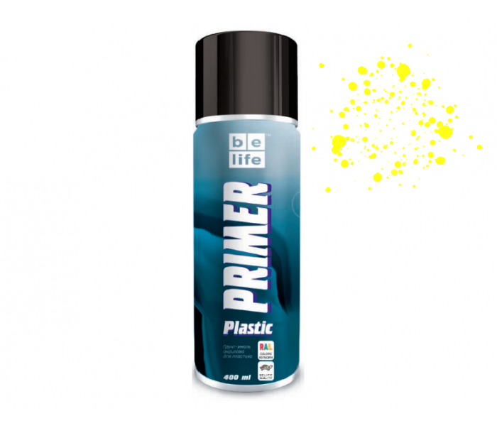 Грунт Belife Primer Plastic жовтий (RAL 1021)