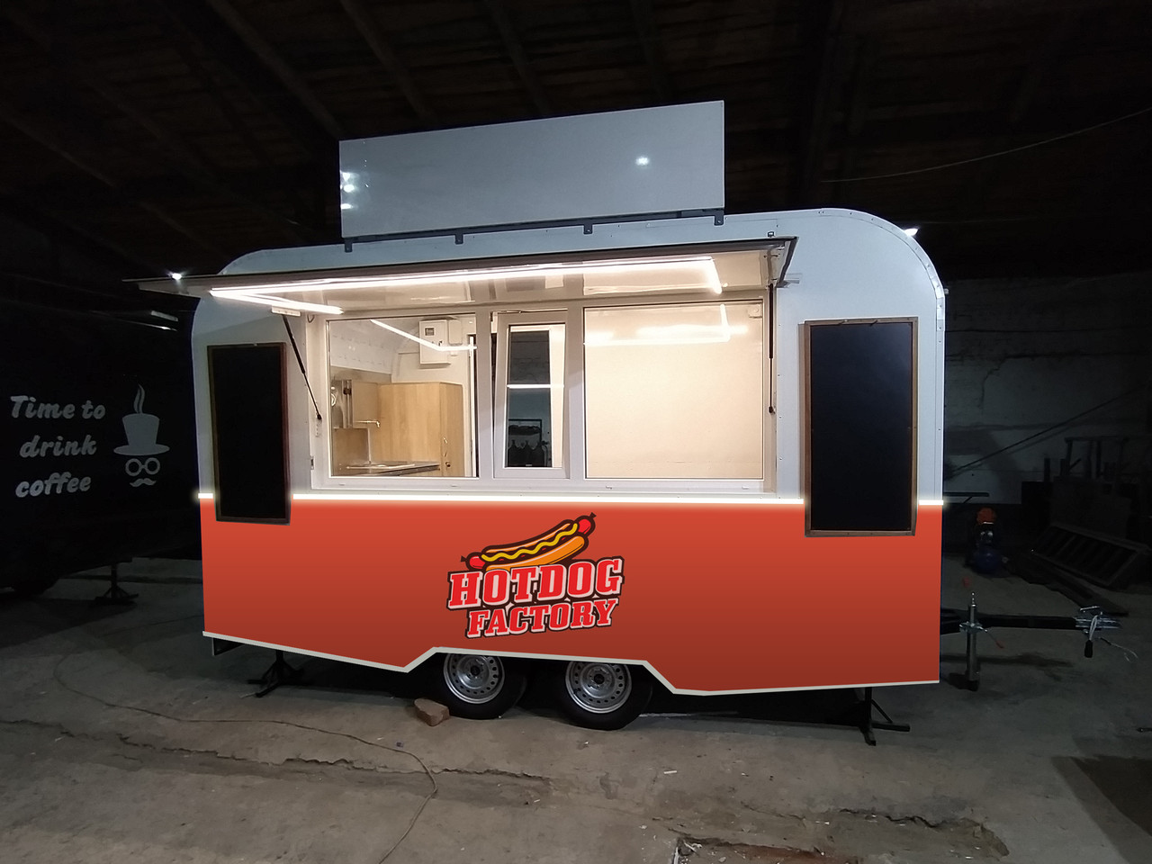 Переобладнання причепа під кухню на колесах (FoodTruck)., фото 1
