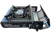15-00099 Плитка туристична газова "ЗЕВС", з адаптером,  2,1Квт "BlackStar"