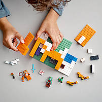 LEGO Minecraft Нора лисиці 193 деталі (21178), фото 4