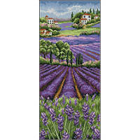 Набор для вышивания Anchor PCE0807 Provence Lavender Scape/Лавандовое поле
