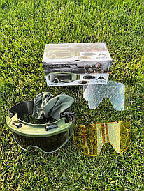 Тактичні окуляри (тактична маска) Attack