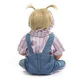 Лялька Реборн дівчинка Софія NPK оригінал 48см, силіконова, можна купати, фото 8