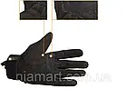 Тактичні рукавички закриті, полнопалые Oakley XL, Чорний, фото 6