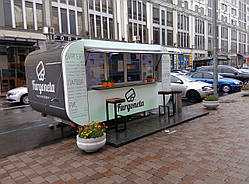 Кіоск Каліфорнія 5 м. Для кави та фаст фуду.