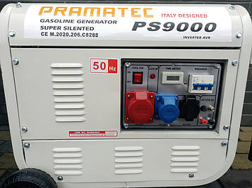 Генератор бензиновий 4-тактний 3-фазний, 2,5 КВТ Pramatec PS9000