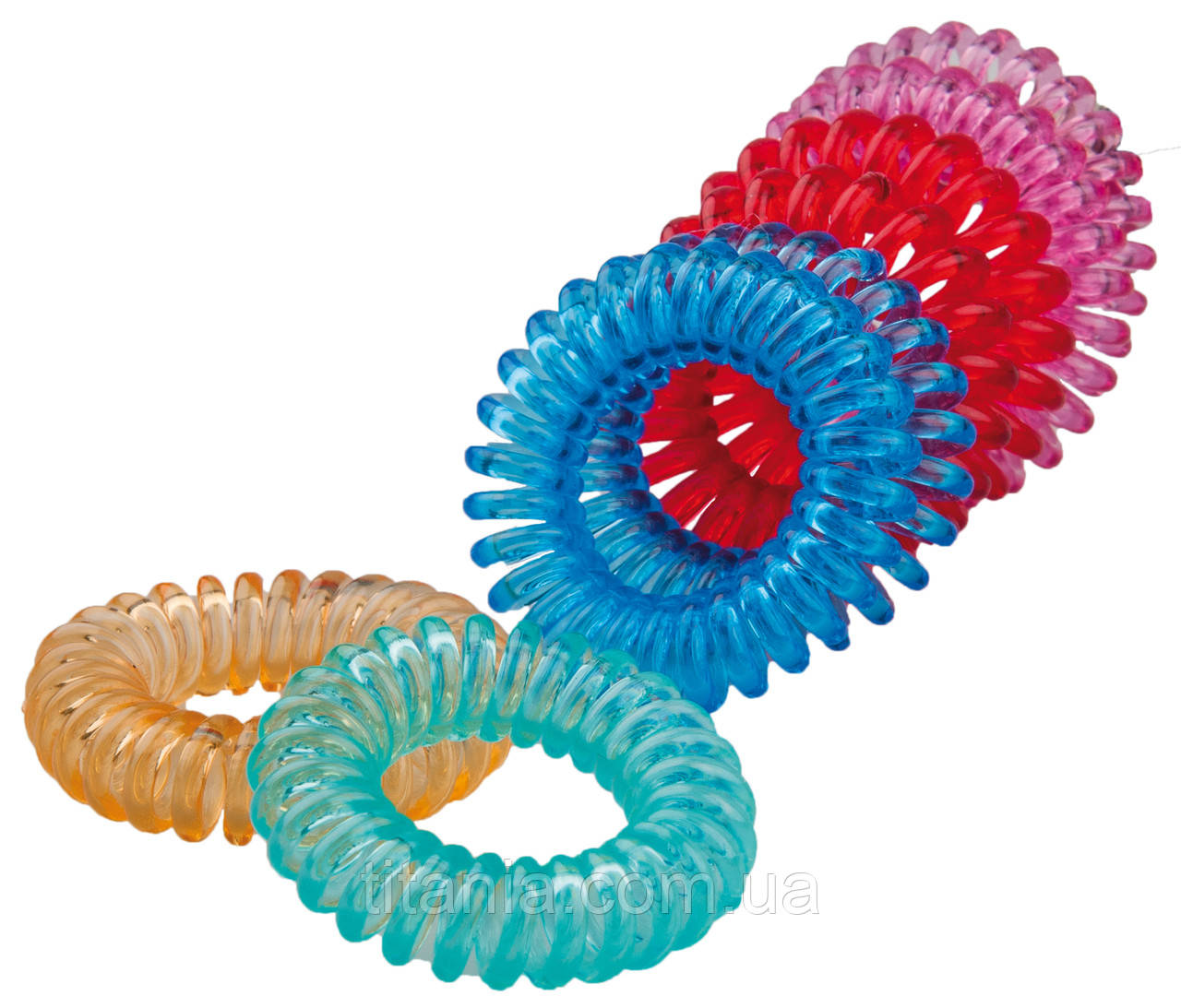 Набір гумок для волосся Anti Ziep TITANIA 7991 GIRL, фото 1