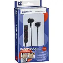 Bluetooth-гарнітура Defender FreeMotion B675 Black (63675)