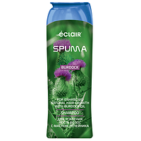 Шампунь для волосся "SPUMA" 400 мл з олією реп'яха