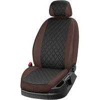 Чехлы на сиденья из экокожи Citroen C-Elysee 1 поколение 2012-2021 EMC-Elegant