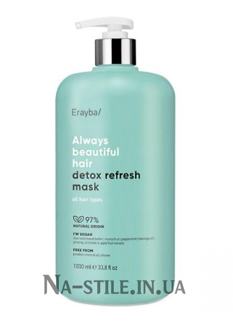 Маска-детокс для волосся Erayba ABH Detox Refresh Mask, 1000 мл