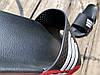Чоловічі шльопанці сланці Adidas Black Red чорні, фото 9