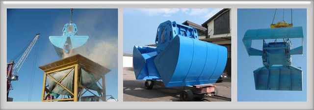 Грейферы двухчелюстные Грейферы для сыпучих