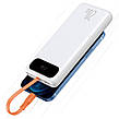УМБ Power Bank (зовнішній акумулятор) Baseus Block Digital Bank 10000 мАг Білий (PPBLK-02), фото 9