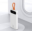 УМБ Power Bank (зовнішній акумулятор) Baseus Block Digital Bank 10000 мАг Білий (PPBLK-02), фото 11