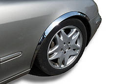 Накладки на арки (4 шт, нерж) для Mercedes S-сlass W220