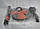 Вентилятор Wimpex Wx-1611 Чёрно-Оранжевый Напольный, фото 4