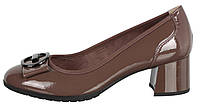 Женские туфли на каблуке buts, Коричневый, 36