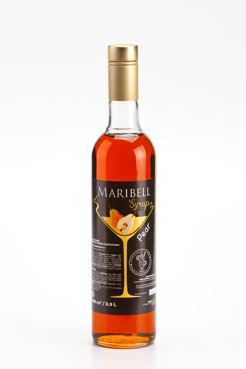 Сироп Груша Maribell 900 г, фото 1