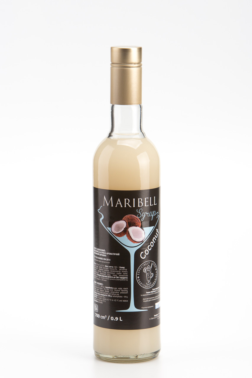 Сироп Кокос Maribell 900 г, фото 1