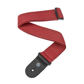 Ремінь для гітари D'ADDARIO PWS101 POLYPRO GUITAR STRAP (RED)