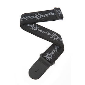 Ремінь для гітари PLANET WAVES PW50F04 Woven Guitar Strap, Barbed Wire