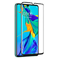 Захисне скло DK Full Glue 3D для Huawei P30 Pro (black)