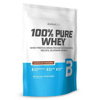 Протеїн, Biotech USA 100% Pure Whey 454 грам, Шоколад-Кокос