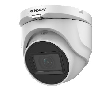 Відеокамера HDTVI Hikvision DS-2CE76H0T-ITMF(C) 5МП 2.4мм для відеоспостереження з ІЧ підсвічуванням до 30м та кутом огляду 110°