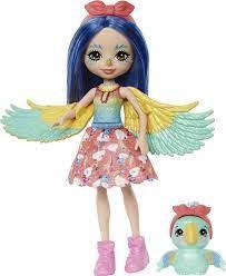 Кукла Enchantimals City Tails Prita Parakeet & Flutter Dolls HB89