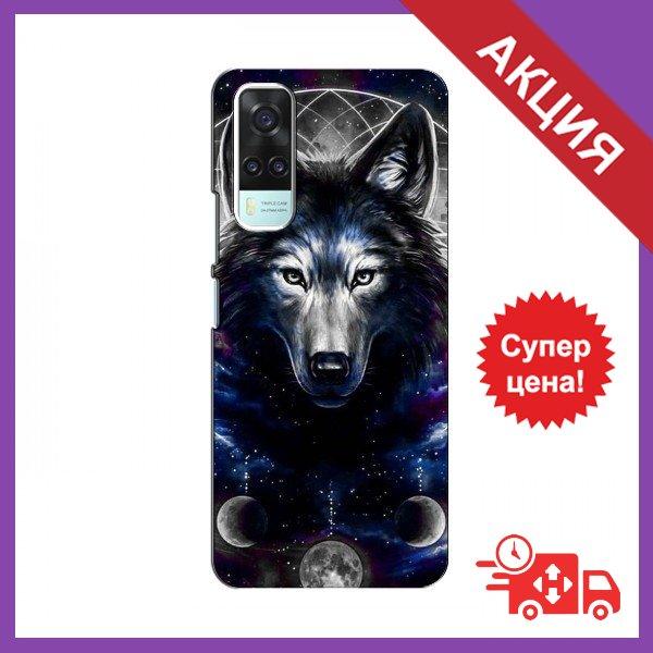 Чохол Зелений для ViVO Y31 / Чохли з принтом на ViVO Y31 / Чохли з картинкою для Віво Вай 31 / Чохли для ViVO Y31 (Ловець