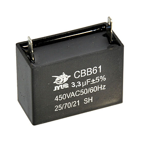 Конденсатор CBB61 3.3мкф 450V