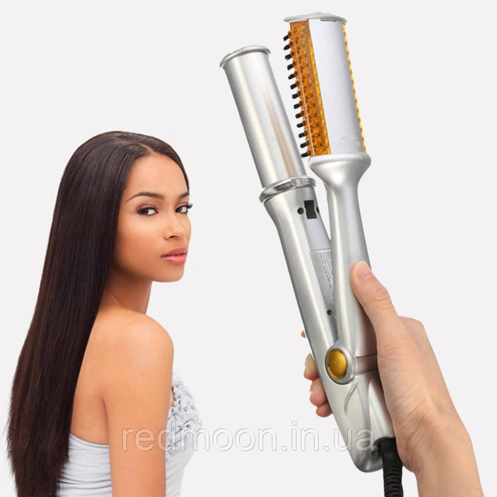 Плойка-щипці для волосся InStyler M-125 / Утюжок плойка для завивки та випрямлення