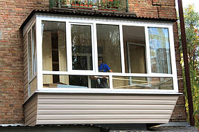 Все работы по ремонту балкона заняли у нас 7 дней.