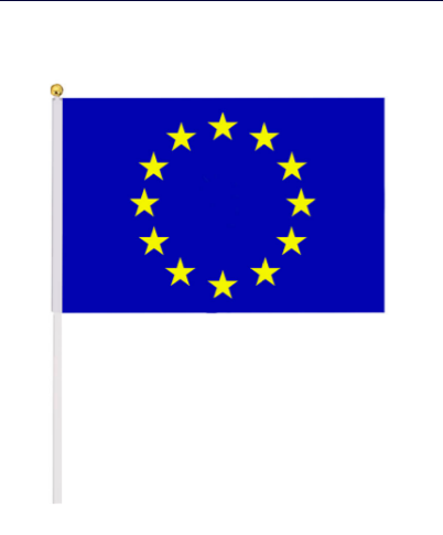 Прапорець Євросоюз - 14*21 см