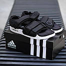 Сандалі жіночі чорні Adidas Sandals (08512), фото 5