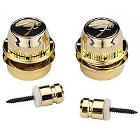 Стреплоки FENDER STRAP LOCKS GOLD PAIR FSLG1