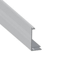 Профіль 0470. 43x30x3,0 мм з пазом для замка серії L0747 і L0737. з'єднання з профілем 0500/2. Для панелей