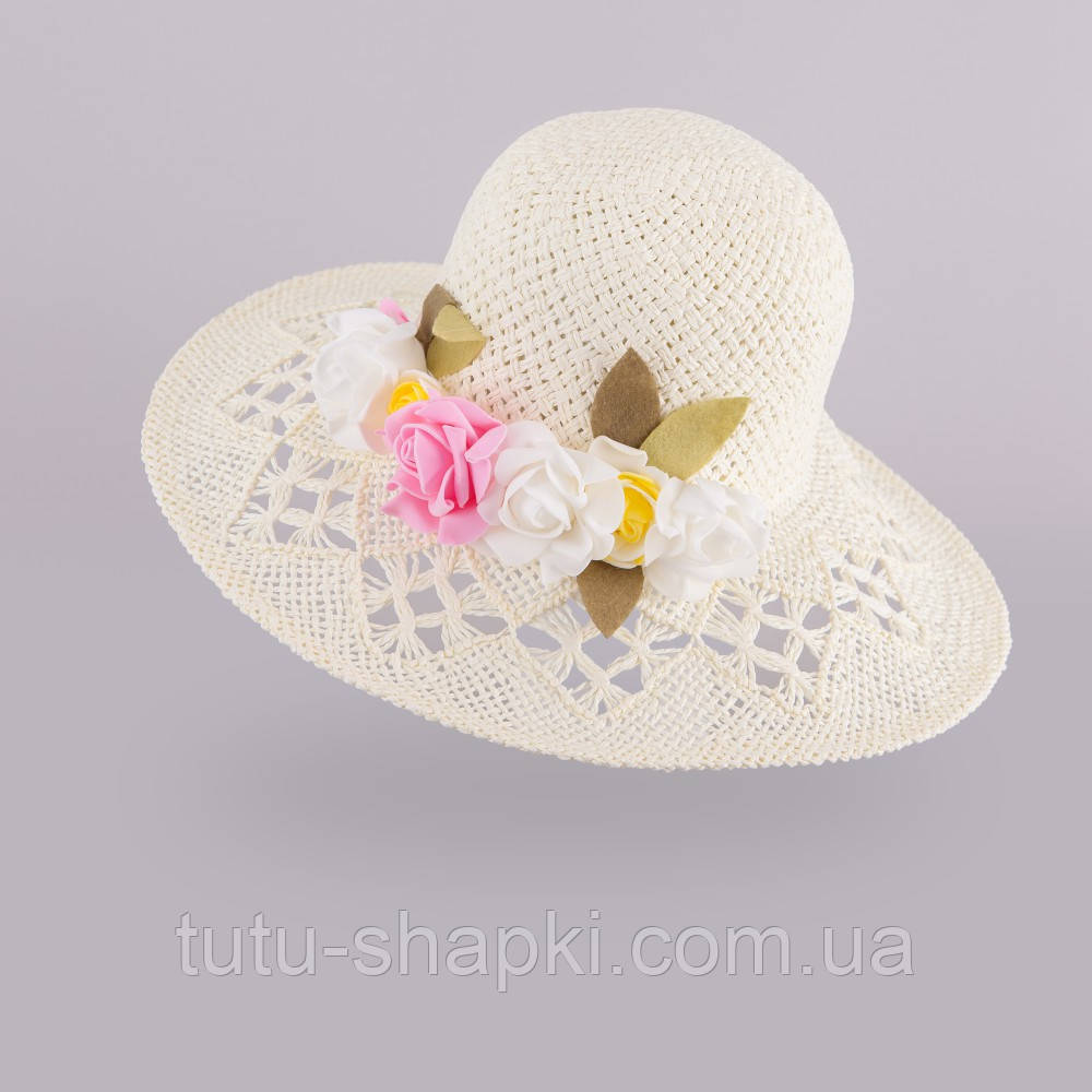 Шляпа для девочки TuTu арт. 3-002560(56-58 см.) - фото 3 - id-p263634216