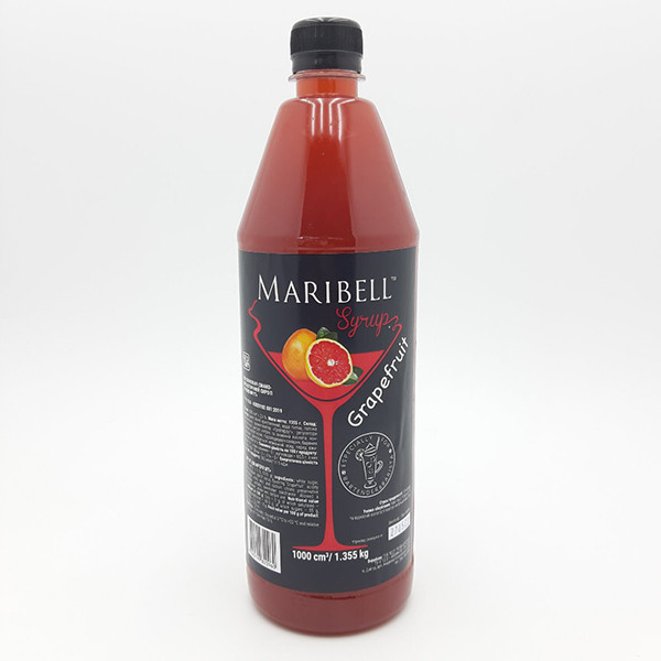 Сироп Грейпфрут Maribell 1л