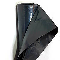 Плівка чорна, 150м 6м/50м. Поліетиленова чорна плівка (для мульчування). Будівельна.