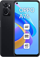 Смартфон OPPO A76 4/128Gb Glowing Black UA UCRF Гарантія 12 місяців